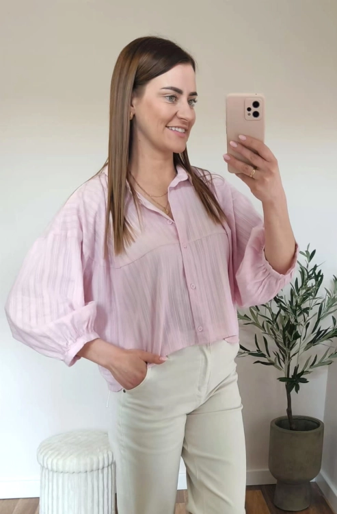 Koszula BREEZE - Soft Pink