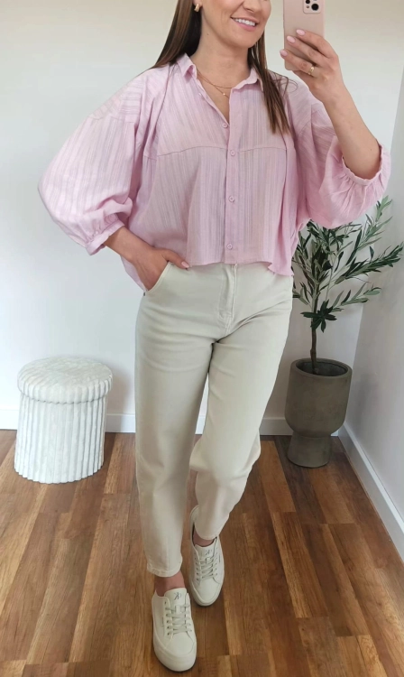 Koszula BREEZE - Soft Pink