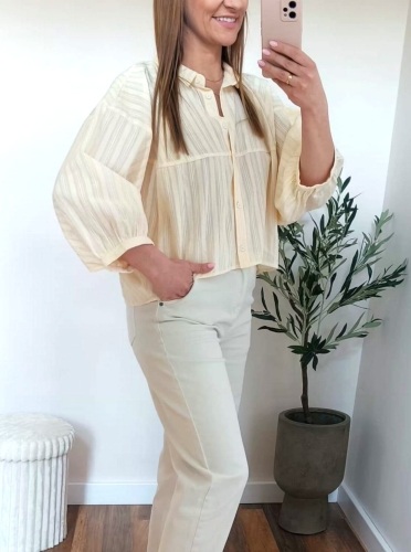 Koszula BREEZE - Soft Yellow