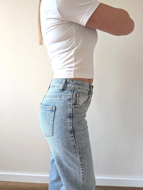 Spodnie Wide Leg - Classic Blue