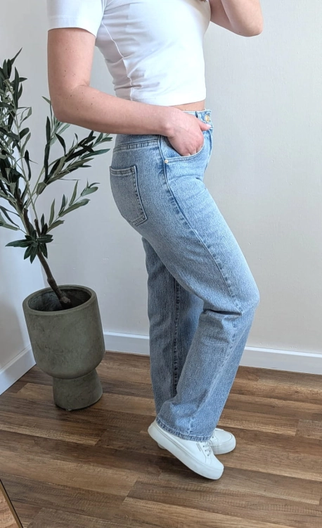 Spodnie Wide Leg - Classic Blue