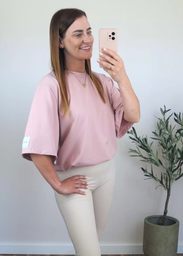 T-shirt Daily Shape - Powder Pink