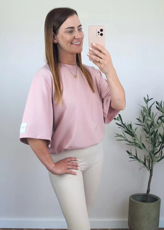 T-shirt Daily Shape - Powder Pink