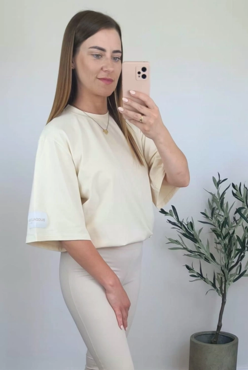 T-shirt Daily Shape - Vanilla Cream