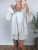 Set Milano – Sand &amp; Ecru Stripe Print