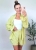 Set Milano – Lime &amp; Ecru Stripe Print